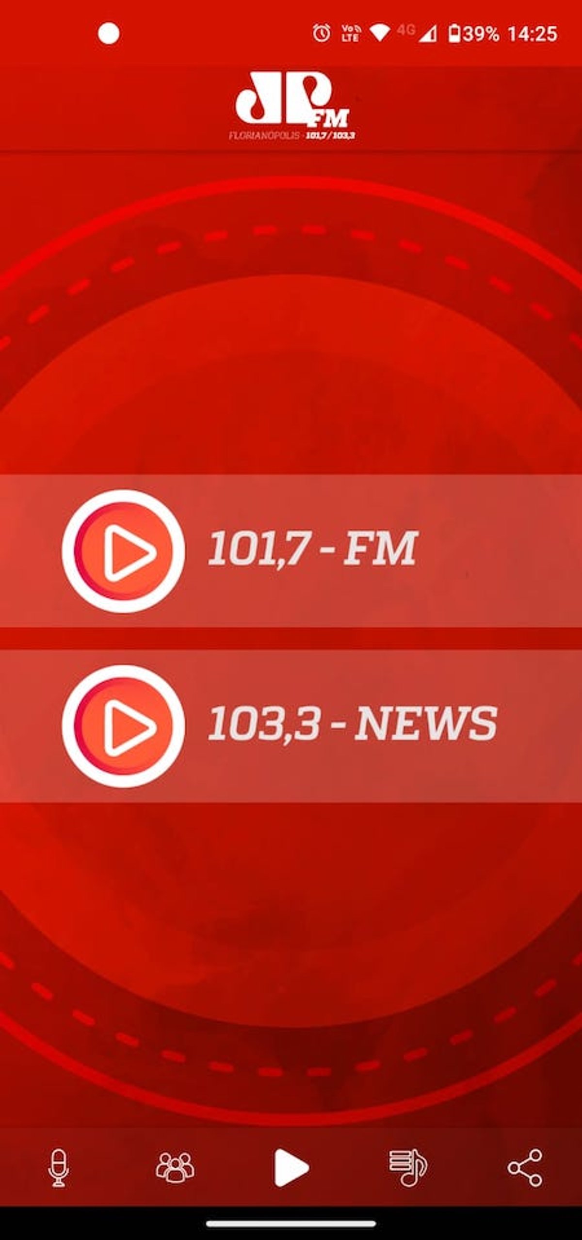Nova plataforma reúne conteúdo gerado pela Jovem Pan FM e Jovem Pan News de Florianópolis (SC)