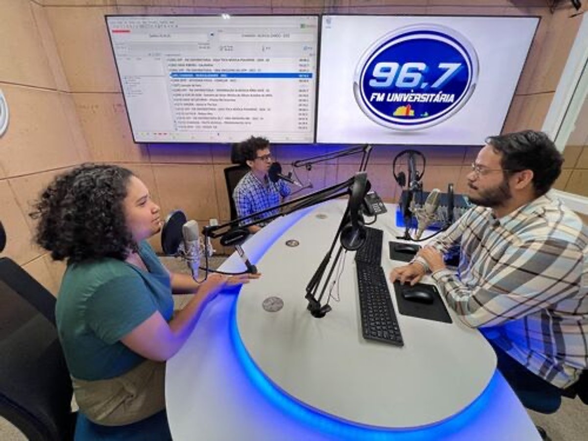 FM Universitária veicula atração especial durante o Salão do Livro do Piauí, em Teresina (PI)