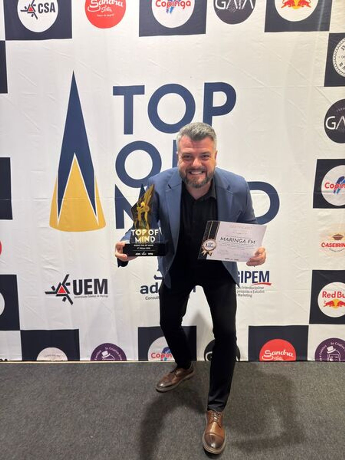 Maringá FM é eleita pela 9ª vez a rádio mais lembrada pelos maringaenses em pesquisa Top of Mind