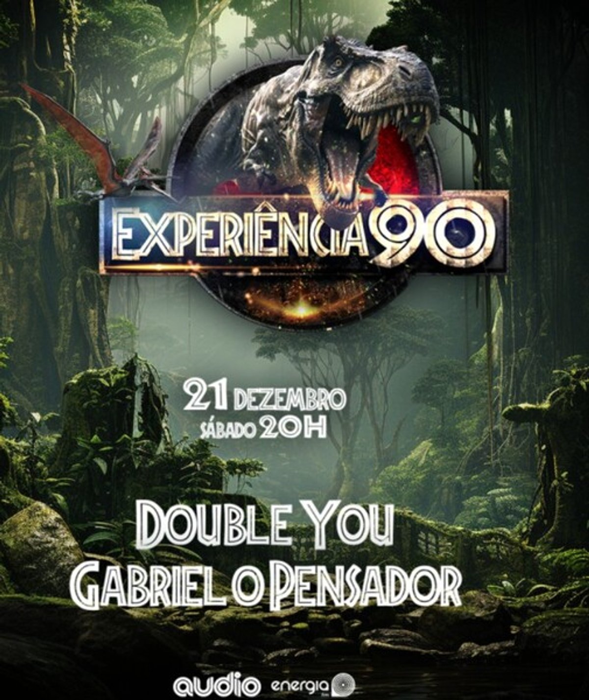 Energia FM encerra o ano com mais um evento da série alusiva às décadas de 80, 90 e 2000