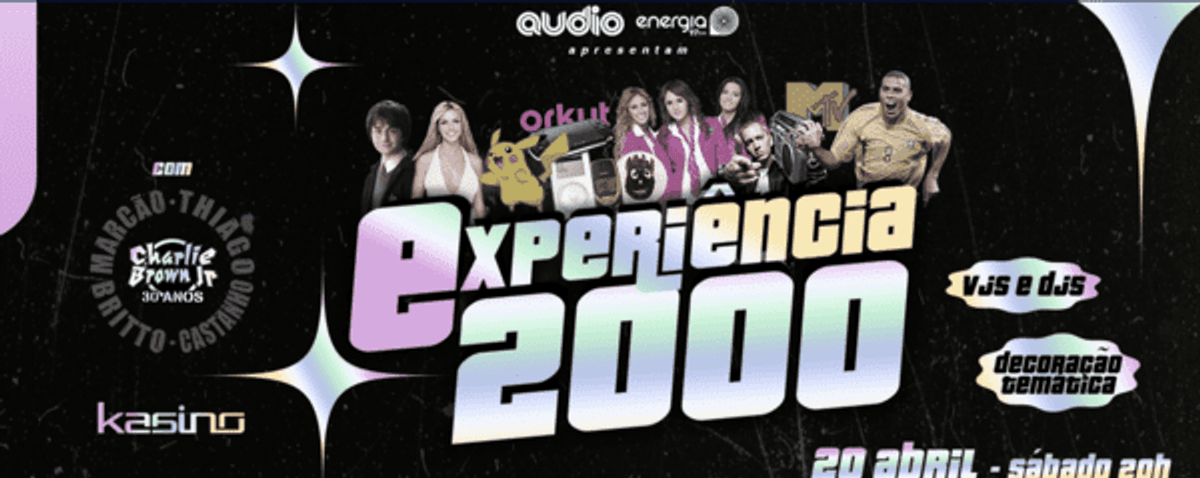 Energia 97 FM lança série de eventos alusivos às décadas de 80, 90 e 2000