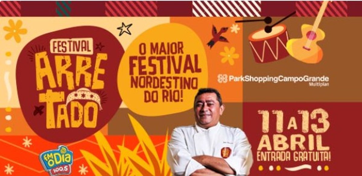 FM O Dia promove Festival Arretado com programação dedicada à cultura nordestina no Rio de Janeiro