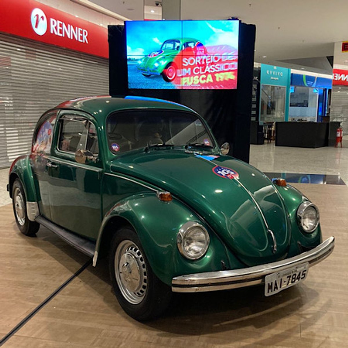 105 FM cria promoção irreverente Vai tomar no Fusca, no Norte Catarinense
