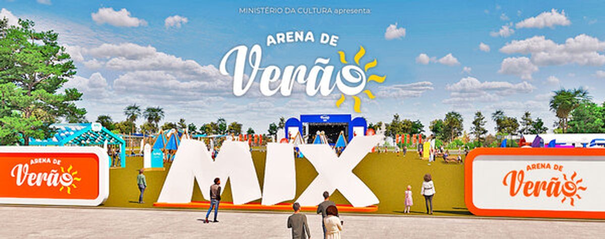 Rádio Mix FM estreia Arena de Verão 2025 no Parque Villa-Lobos em São Paulo