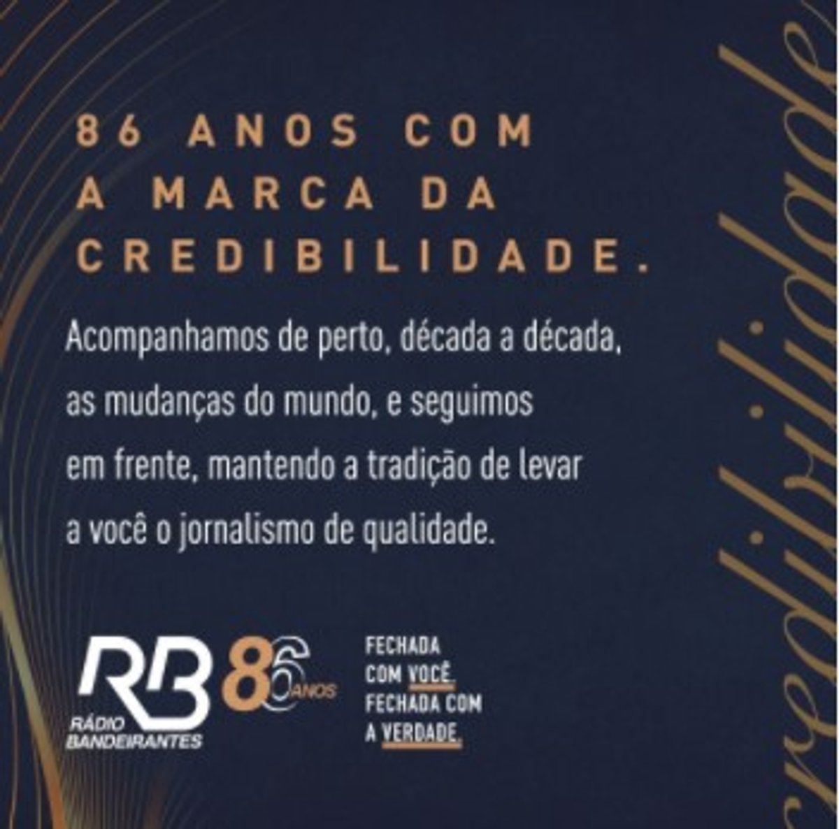 Rádio Bandeirantes completa 86 anos em operação na capital paulista