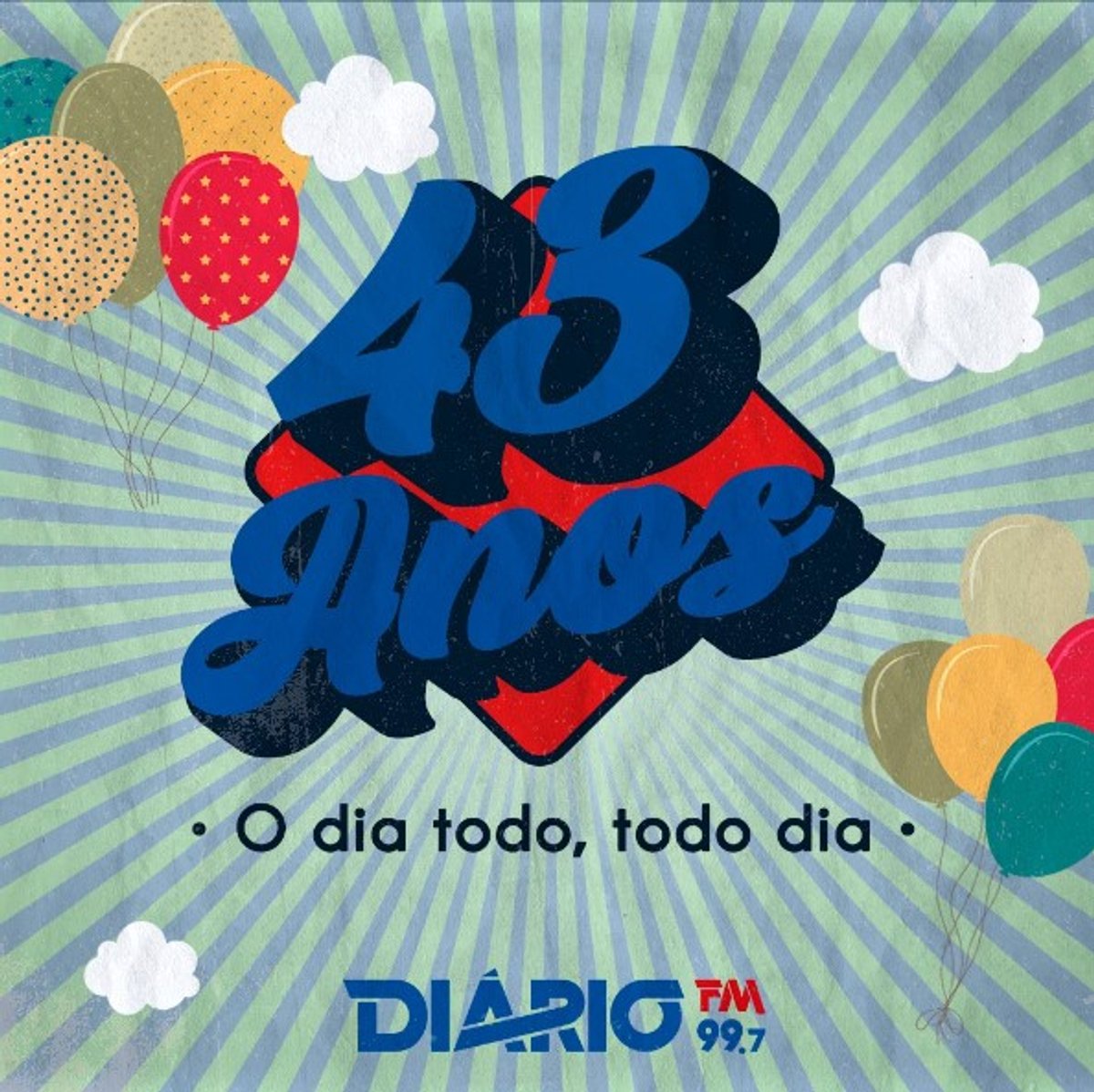 Diário FM completa 43 anos de operação em Ribeirão Preto nesta segunda-feira (19)