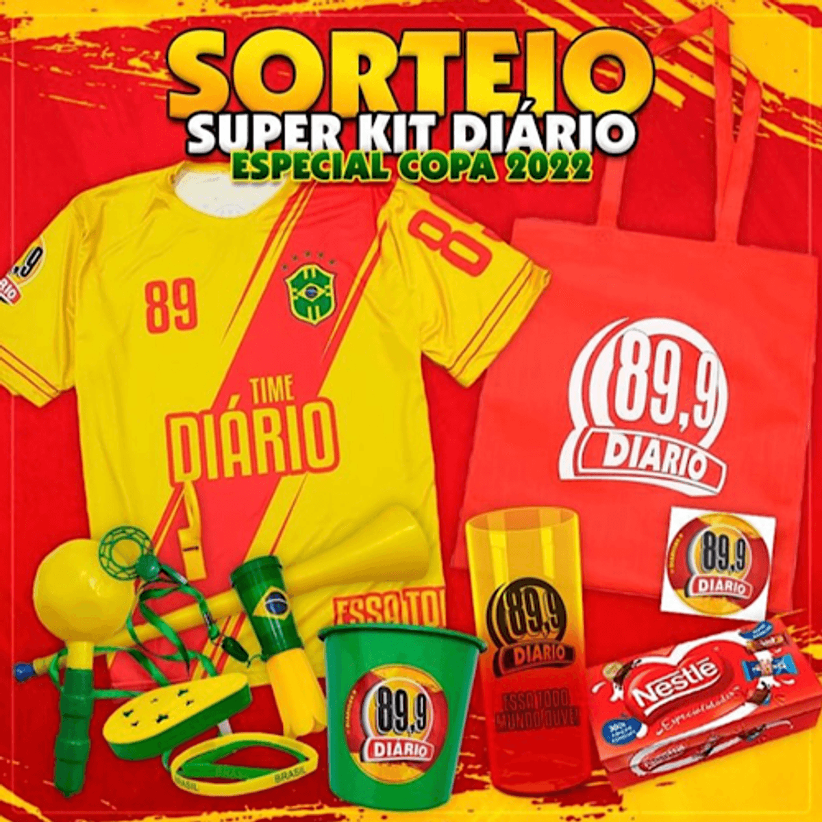 FM Diário promove ação voltada à Copa do Mundo em São José do Rio Preto