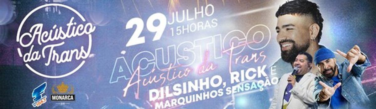 Transcontinental FM promove edição de julho do Acústico da Trans com show de Dilsinho em São Paulo