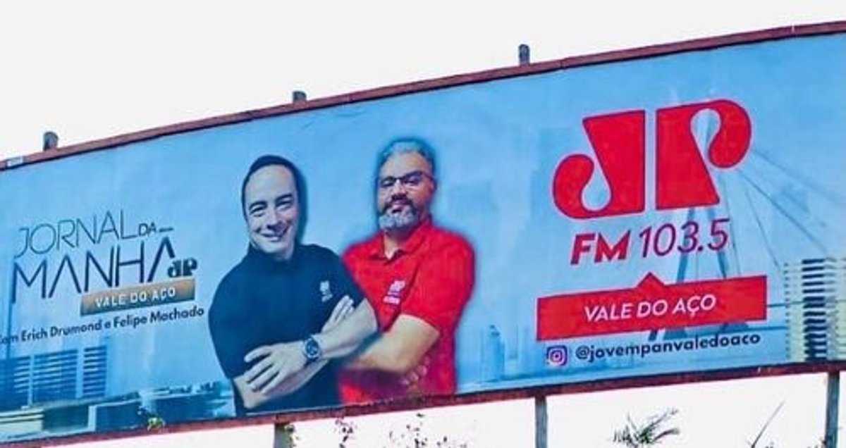 Jovem Pan FM investe em campanha de rua em Ipatinga (MG)