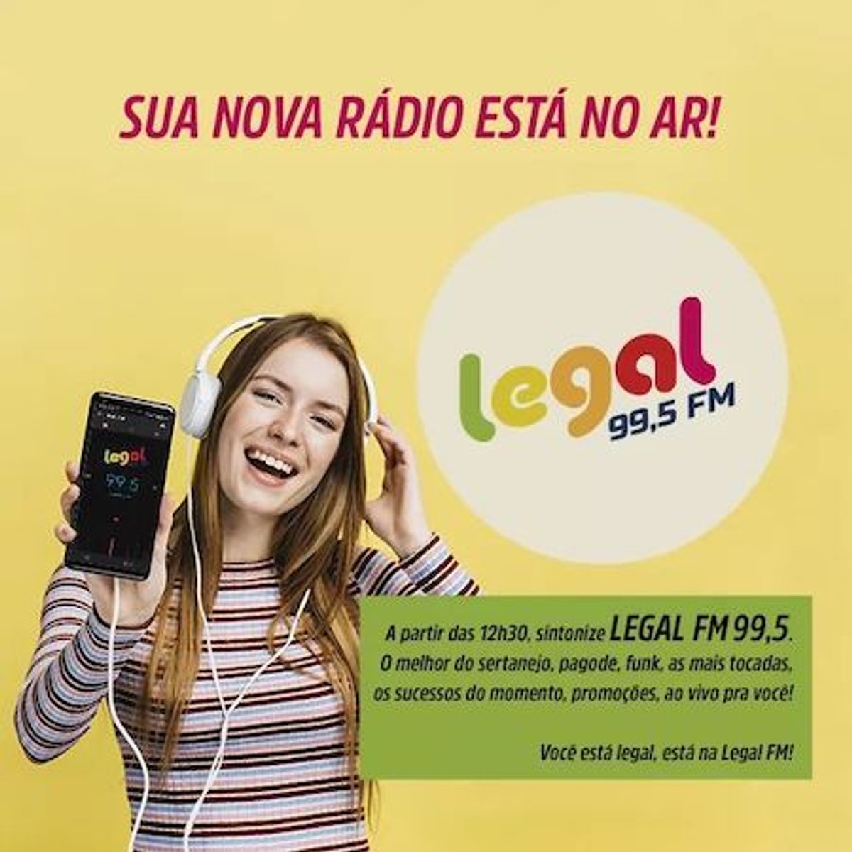 Migração AM-FM segue e Rádio Tribuna passa a operar como Legal FM no dial de Vitória