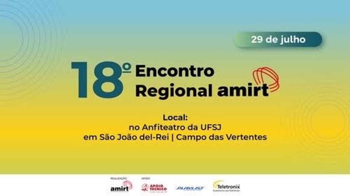 Amirt promove no final deste mês o 18º Encontro Regional