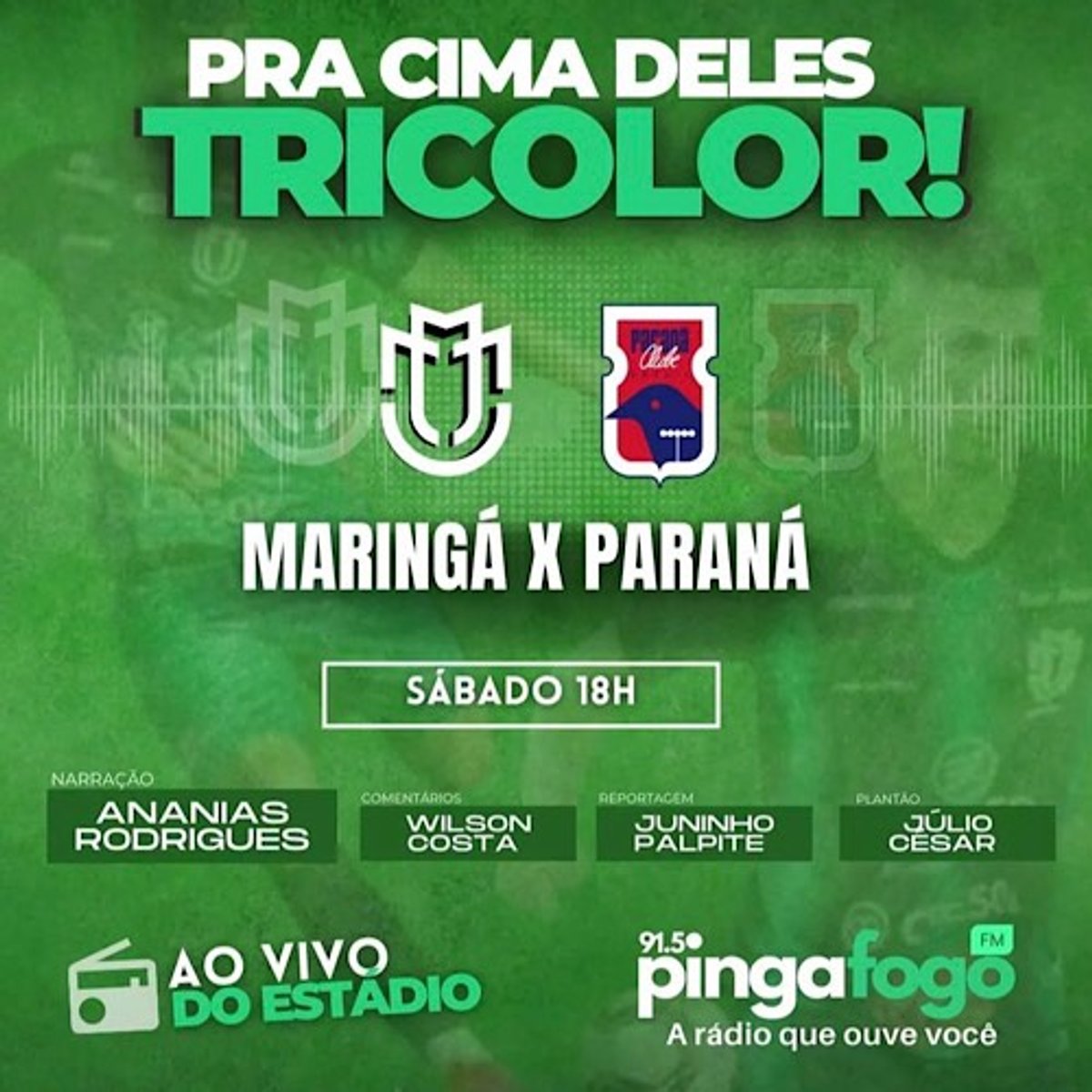 Pinga Fogo FM retorna ao dial FM de Maringá (PR)