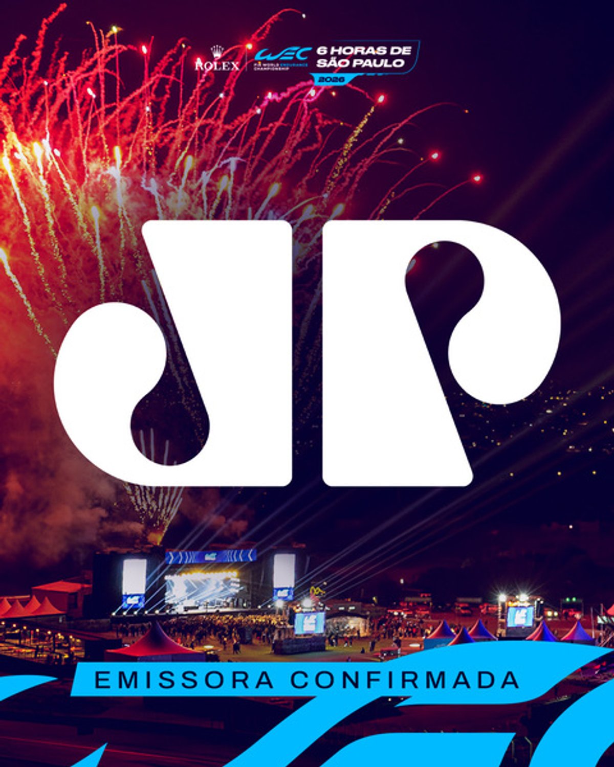 Jovem Pan fecha parceria com o FIA WEC e transmitirá temporada 2026 do Mundial de Endurance no Brasil