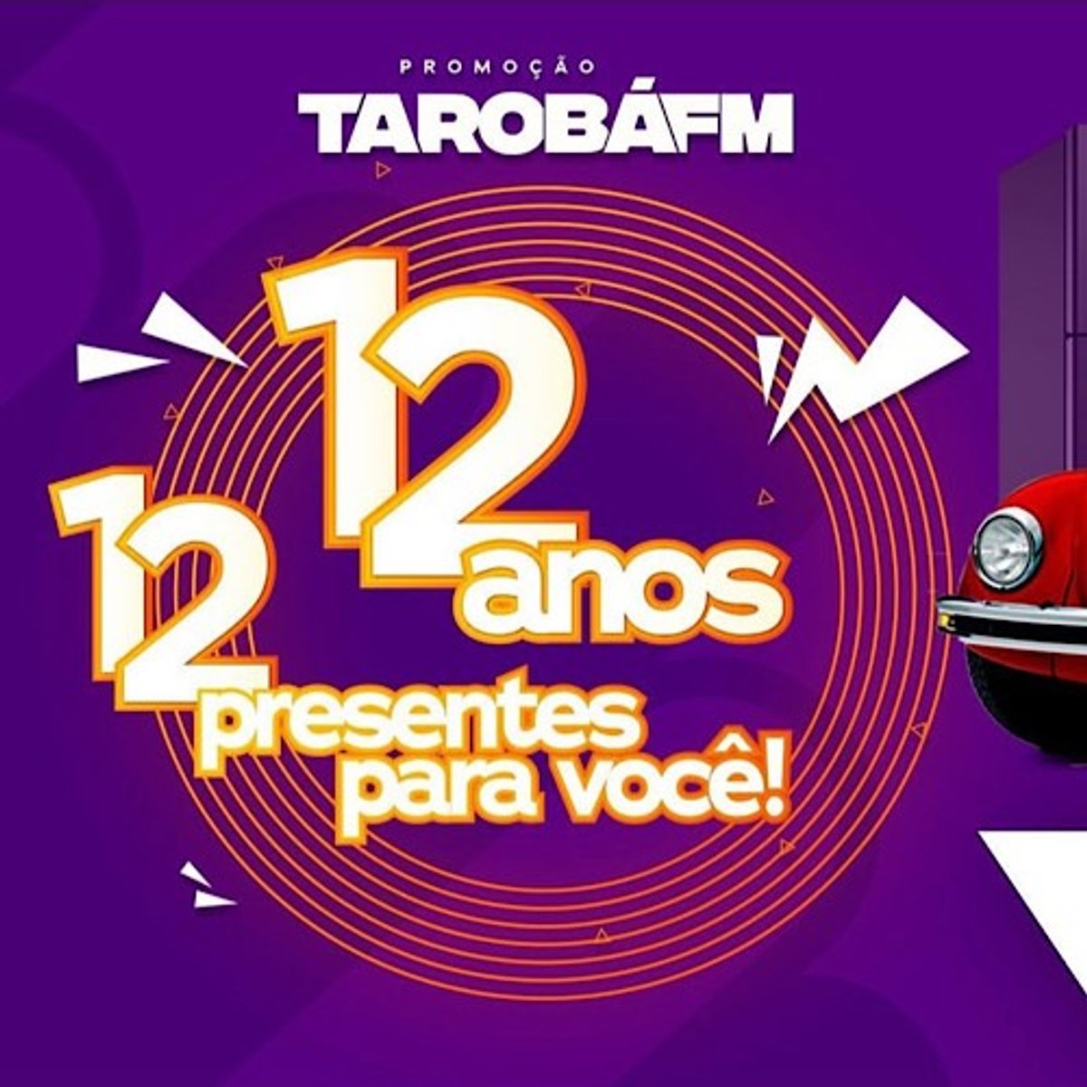 Tarobá FM completa 12 anos e cria ação relacionada ao aniversário da emissora