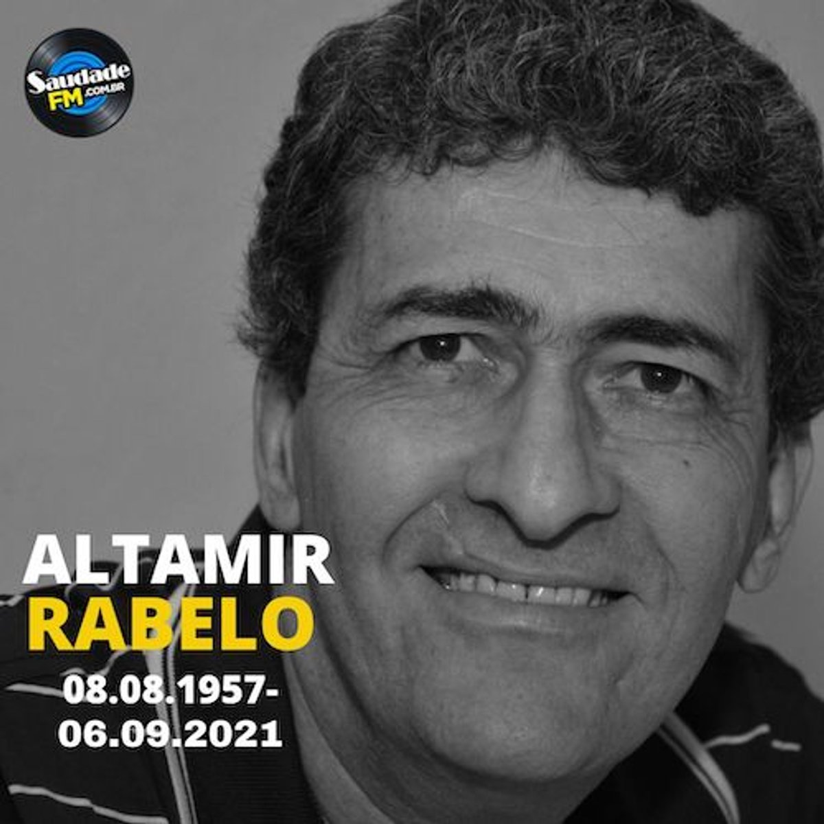 Plantão: Altamir Rabelo, programador da Saudade FM de Santos, falece em São Paulo