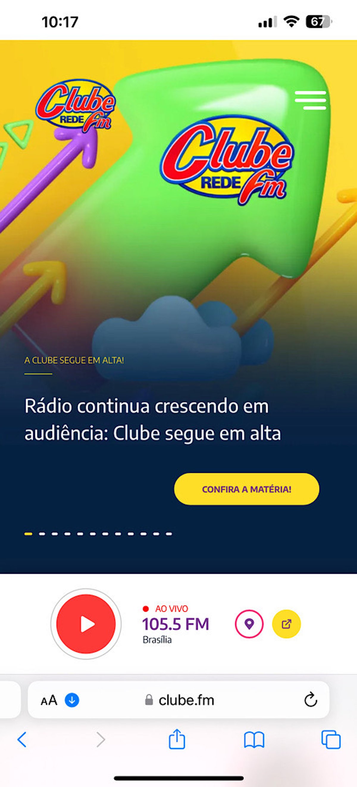 Clube FM anuncia investimento em áudio digital e se prepara para estrear em Blumenau (SC)
