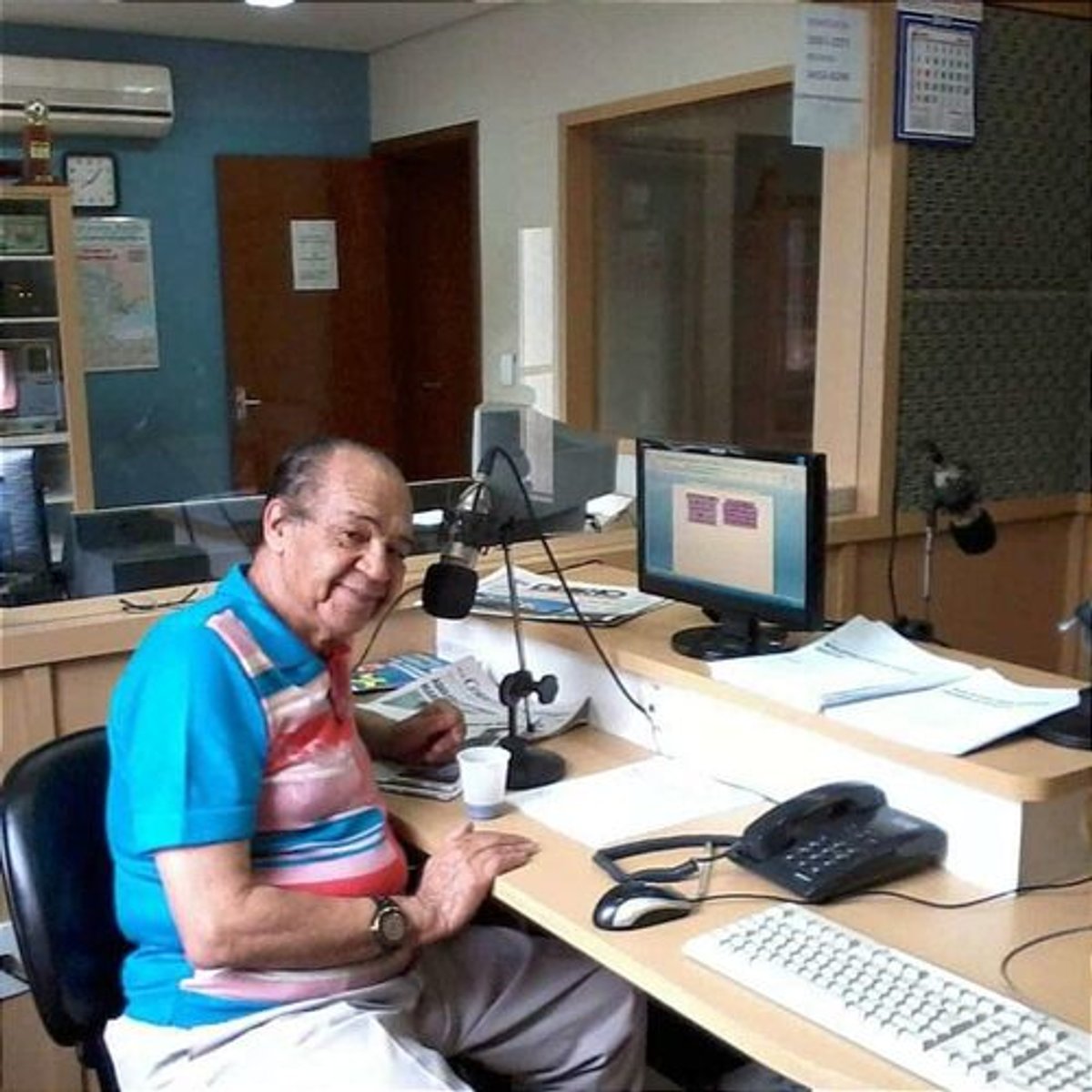 Radialista Wilson Matos falece aos 90 anos em Marília (SP)