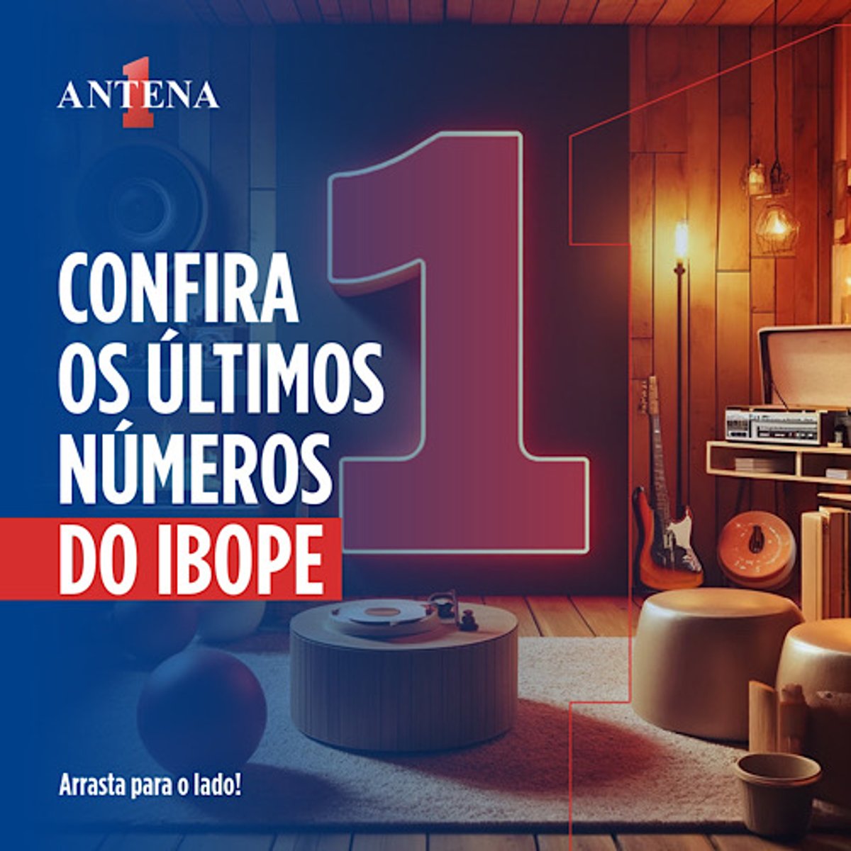 Antena 1 atualiza campanha com novos resultados positivos em São Paulo, Porto Alegre, Brasília, Campinas e Vitória