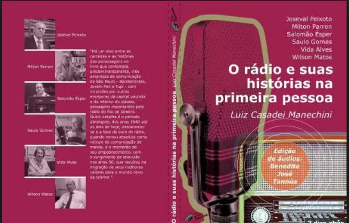 Livro relembra histórias de alguns dos principais radialistas do país