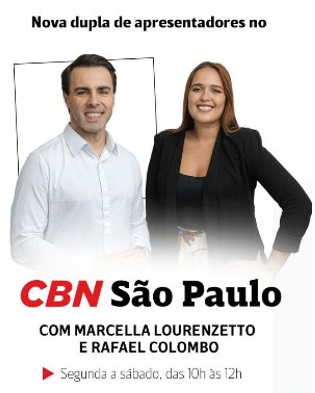 CBN anuncia mudanças na programação com estreia de Rafael Colombo e nova sede em São Paulo