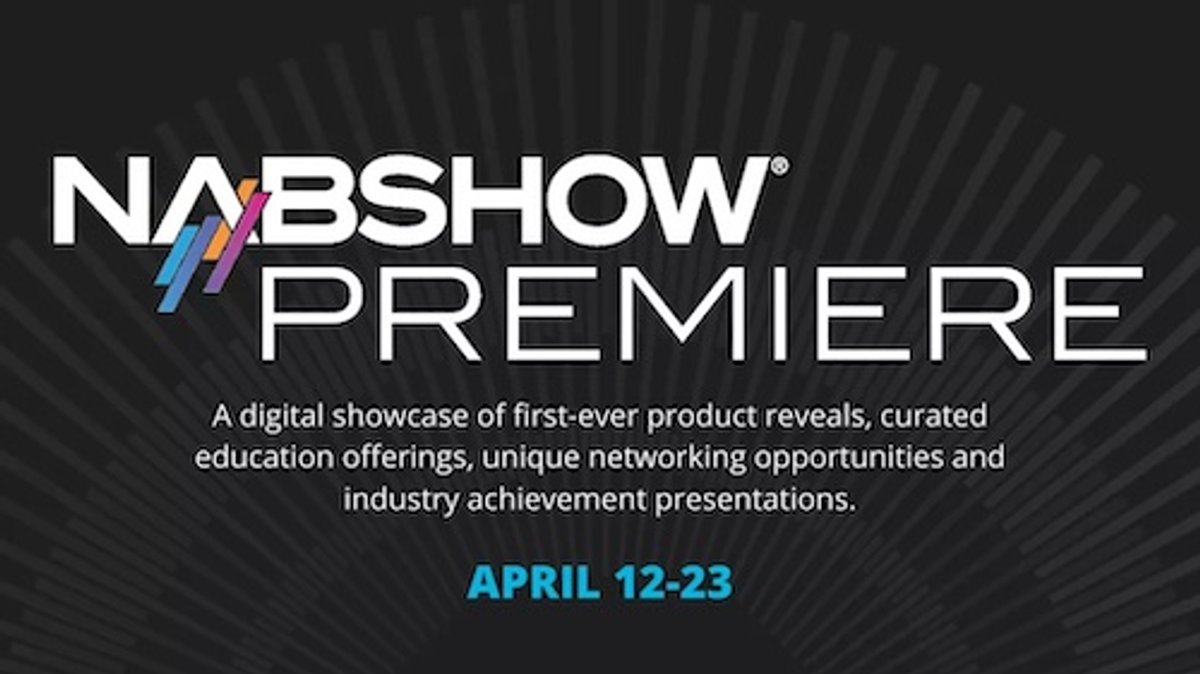 NAB Show Premiere será realizado entre os dias 12 e 23 de abril em versão virtual