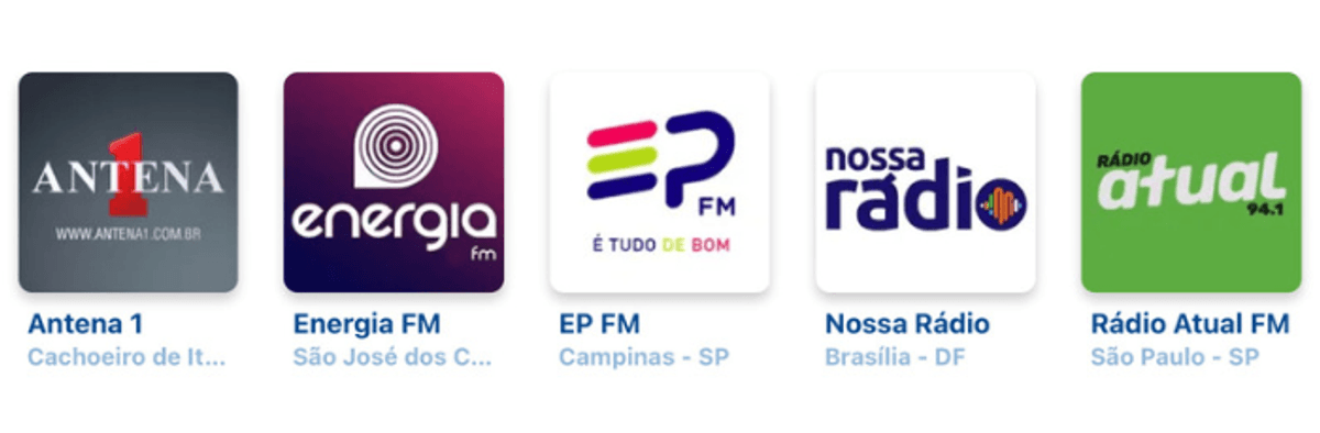 EP FM, Energia FM, Antena 1, Nossa Rádio e Rádio Atual estão entre as novidades na virada de mês