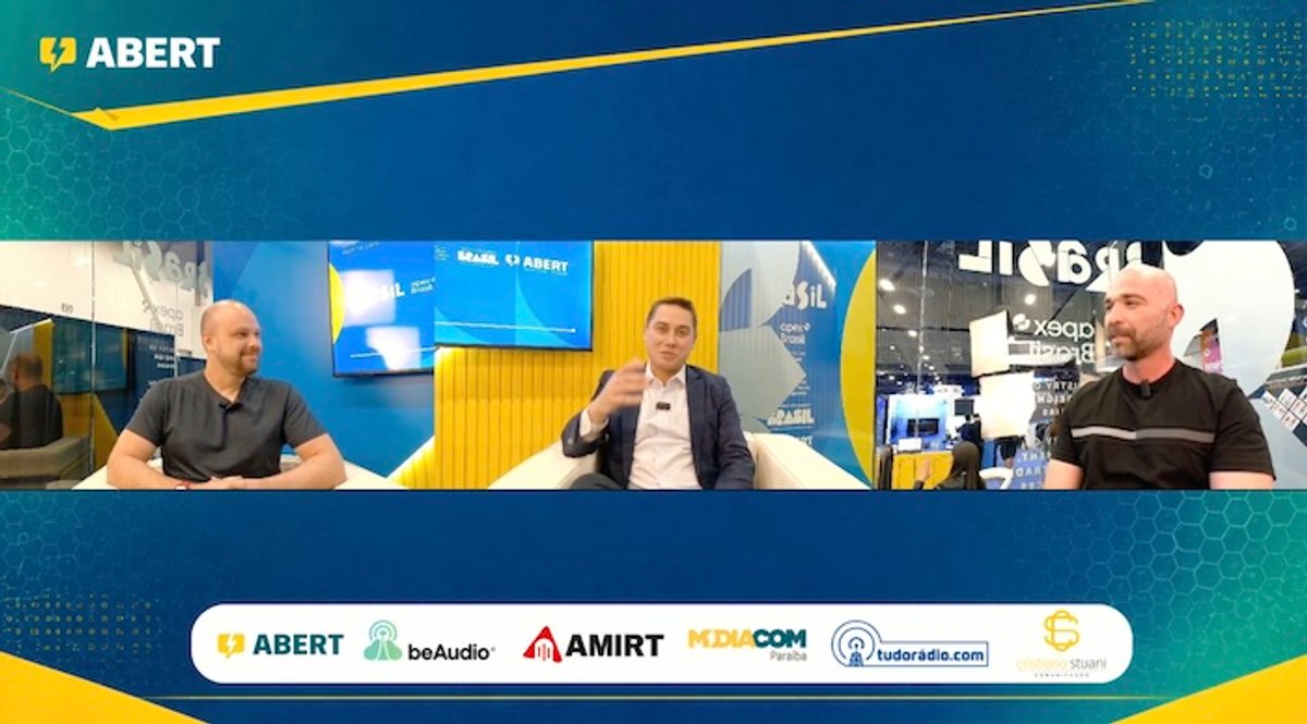 NAB Show 2026 reforça conceito de rádio 3.0 com participação da Abert e foco em dados, híbrido e multiplataforma