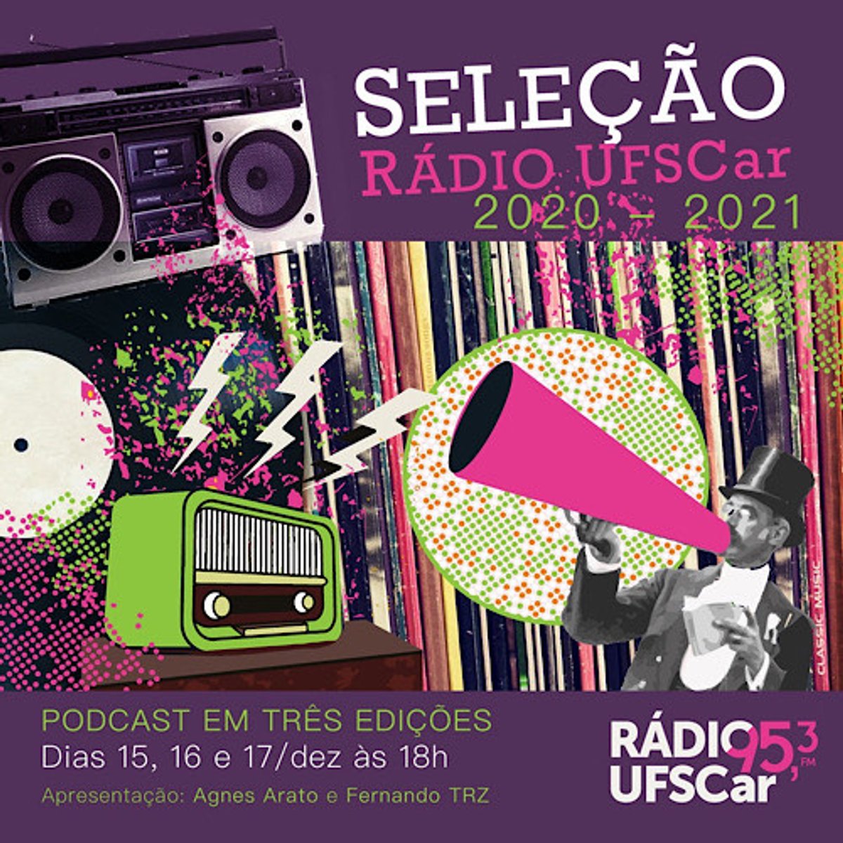 Rádio UFSCar segue até a próxima sexta-feira (17) veiculando especial dedicado a lançamentos da música