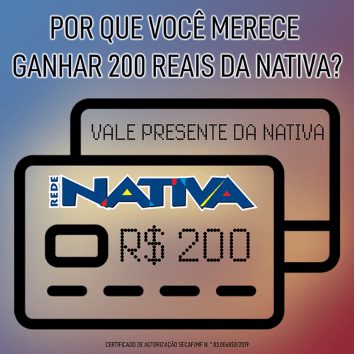 Nativa FM movimenta programação de São Paulo e da rede com Vale Presente da Nativa