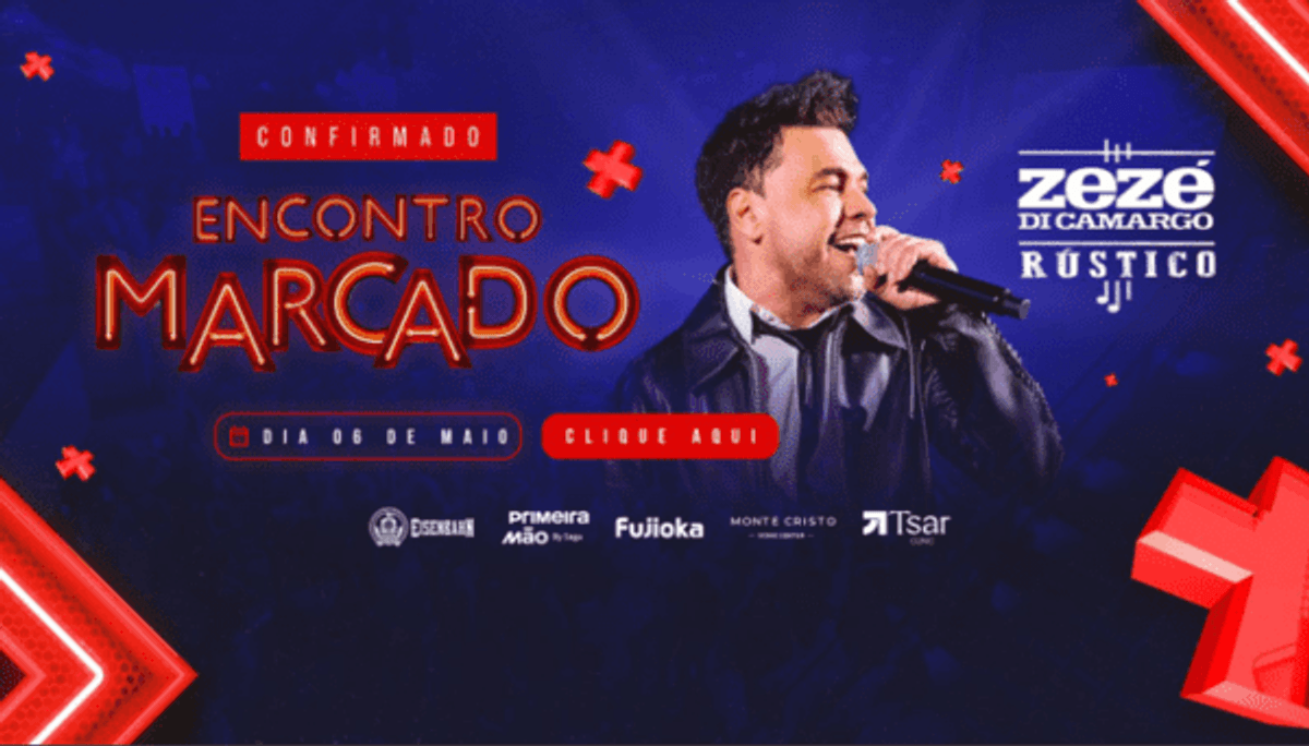 Positiva FM realiza edição do Encontro Marcado Positiva com Zezé Di Camargo em Goiânia (GO)