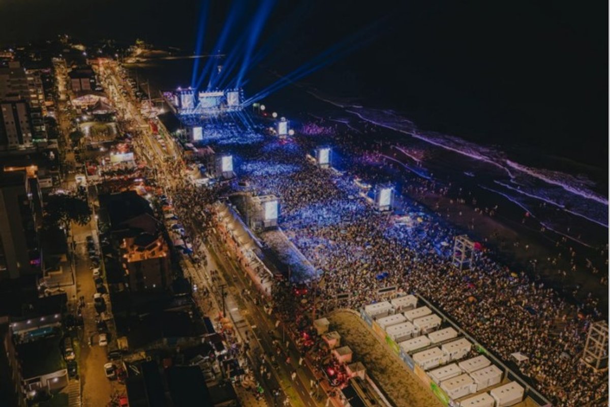Banda B é a rádio oficial do Verão Maior Paraná e transmitirá ao vivo os shows a partir desta sexta-feira (9)