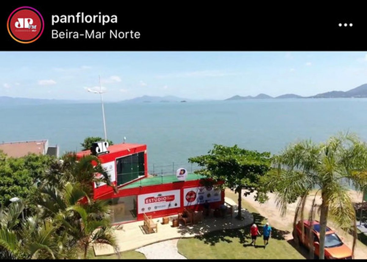 Jovem Pan FM inaugura nesta semana o "Estúdio de Verão" em Florianópolis