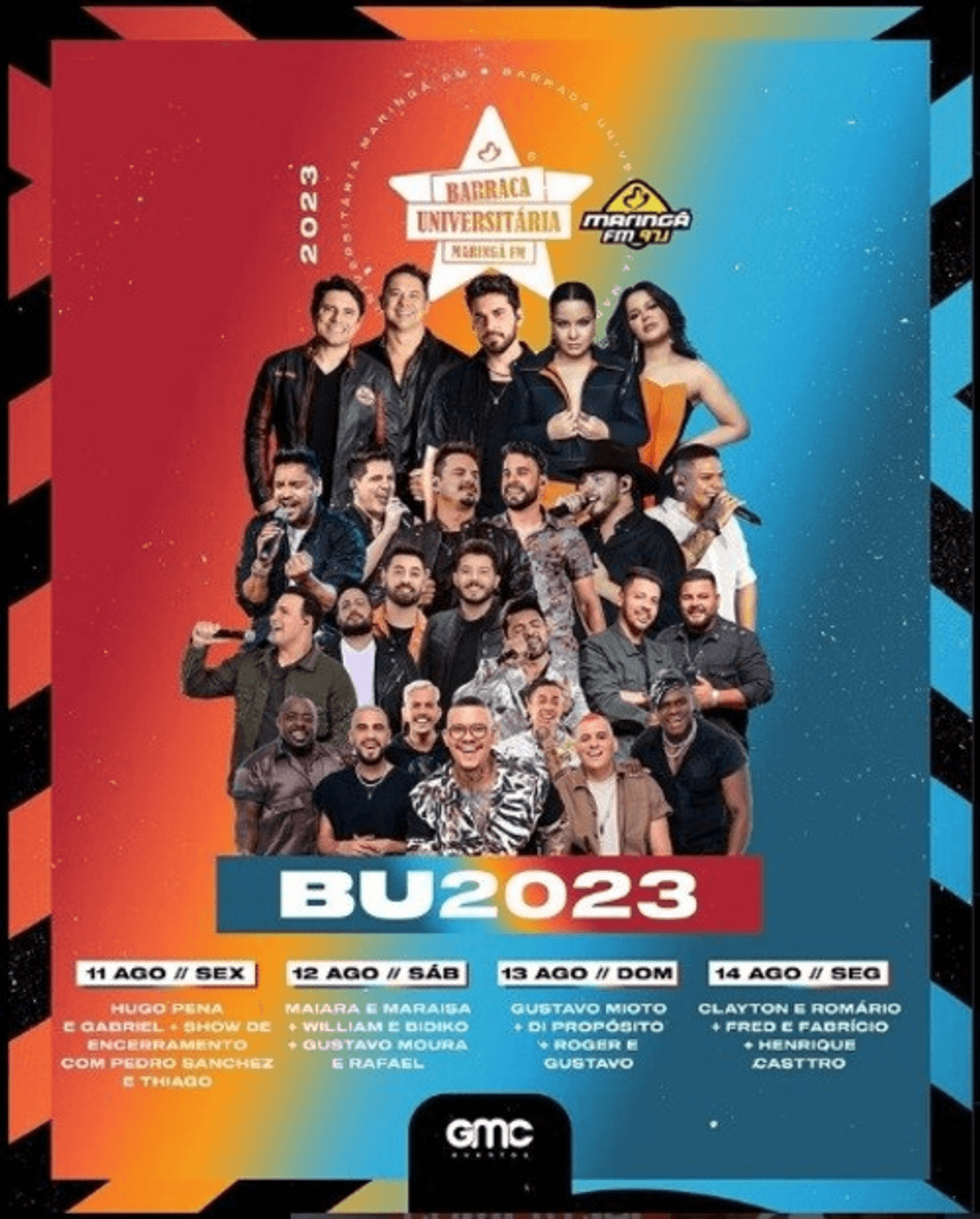 Maringá FM realiza mais uma edição do Barraca Universitária