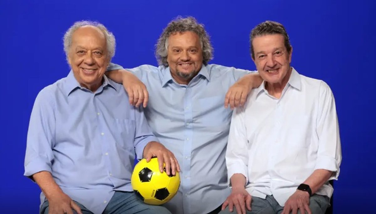 TV Brasil e Rádio Nacional lançam programa esportivo “Trio de Ataque”