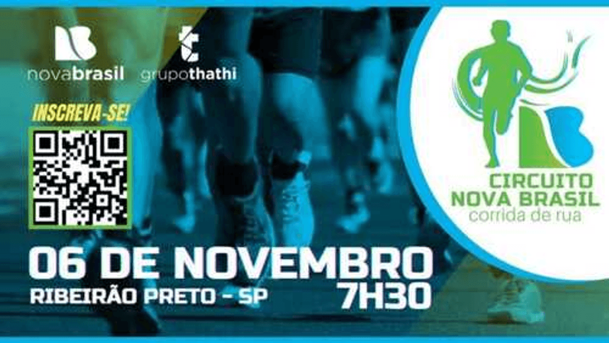 Grupo Thathi de Comunicação realiza primeira edição do Circuito Nova Brasil de Corrida de Rua