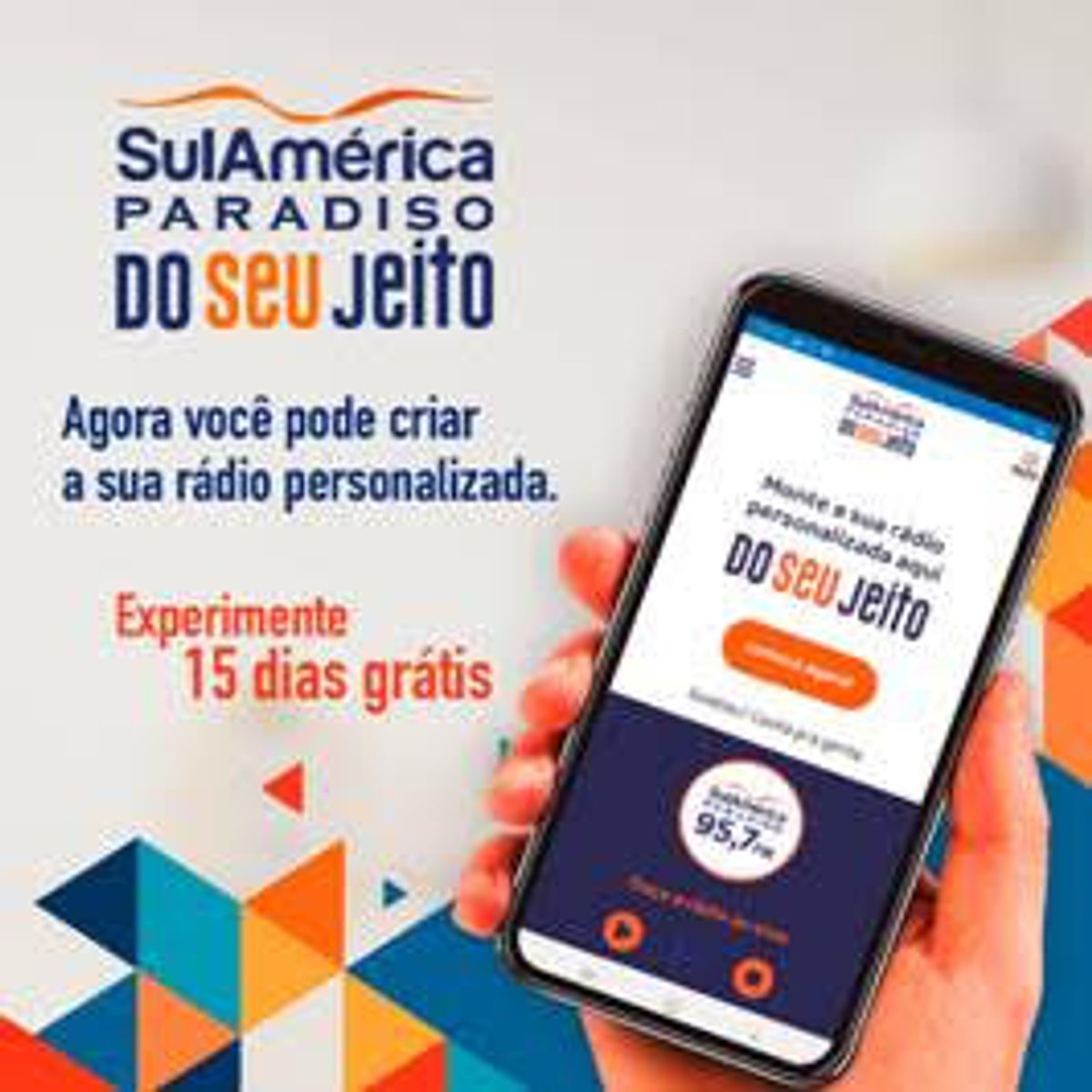 SulAmérica Paradiso FM lança aplicativo que possibilita a criação de uma rádio personalizada