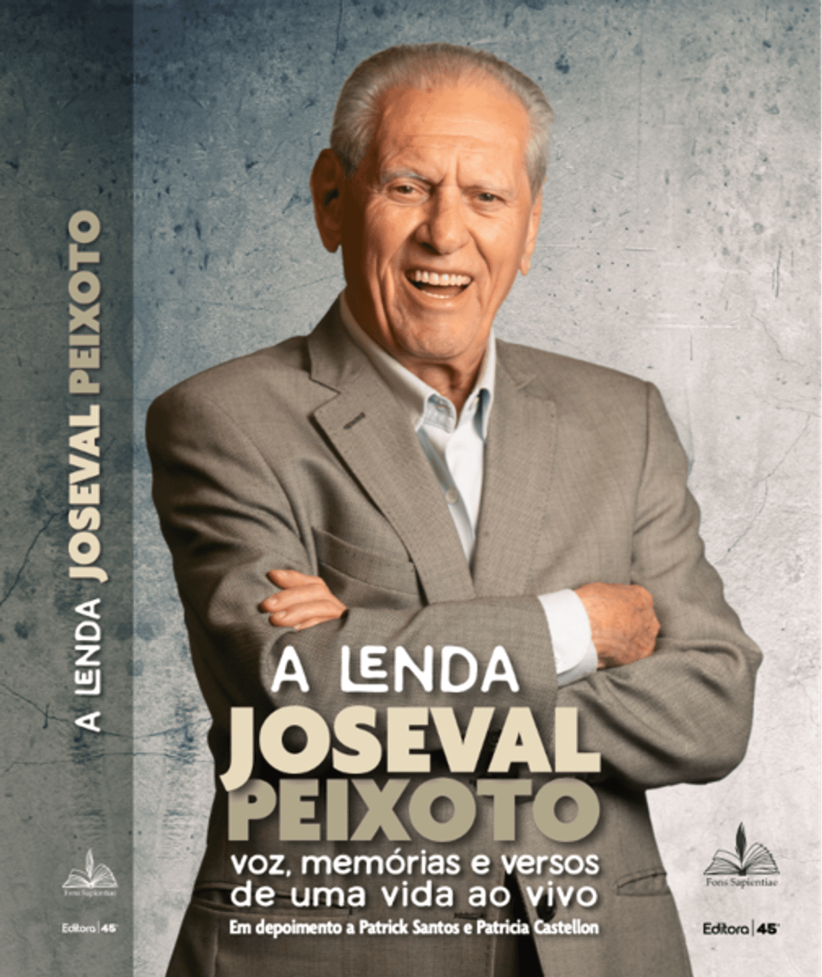 Joseval Peixoto lança livro de memórias com bastidores inéditos e reflexões sobre sete décadas de carreira