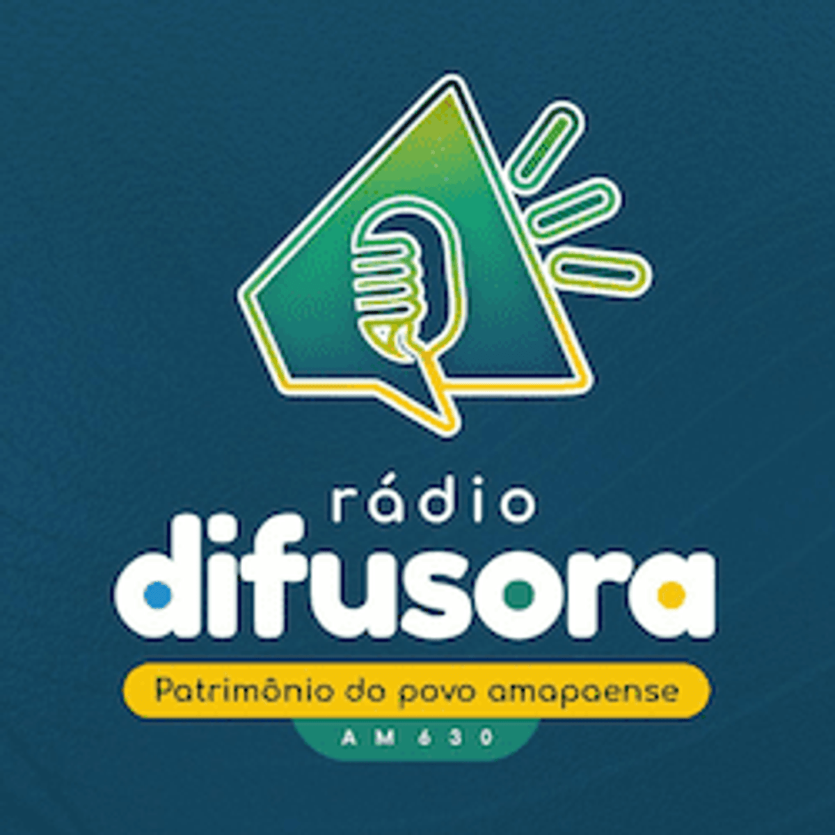 Logo Rádio Difusora de Macapá