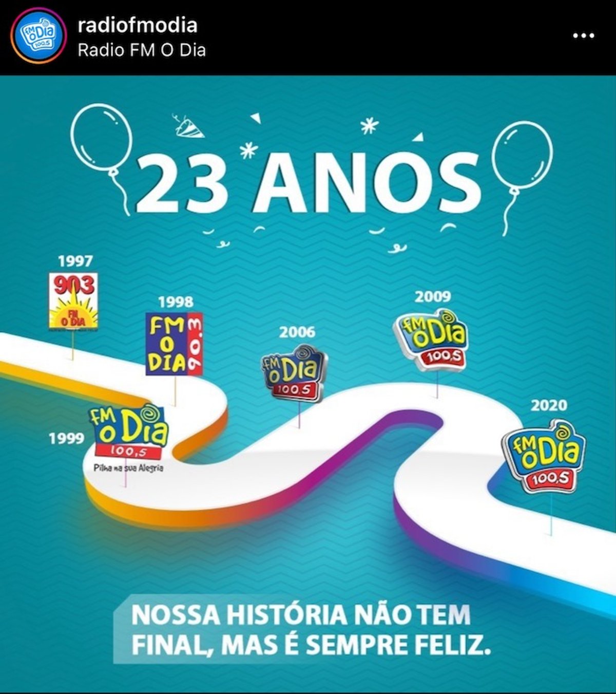 FM O Dia completa 23 anos no ar no Rio de Janeiro e recebe homenagens de ouvintes e artistas