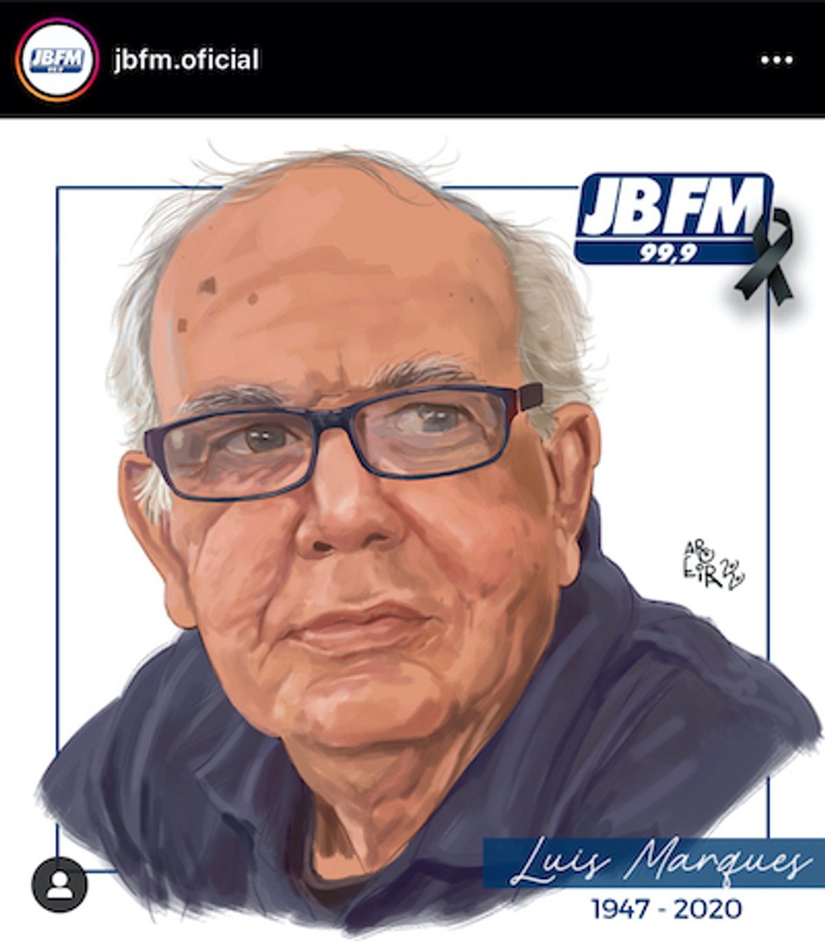 JBFM e Rádio Cidade lamentam falecimento de diretor-técnico, Luis Marques, no Rio de Janeiro