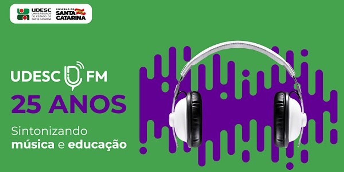 Udesc FM estreia vinhetas comemorativas aos 25 anos de operação em Santa Catarina