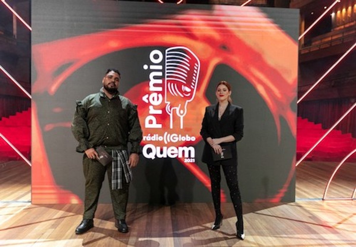 Rádio Globo realiza cerimônia virtual para premiar artistas no Prêmio Rádio Globo Quem no Rio de Janeiro