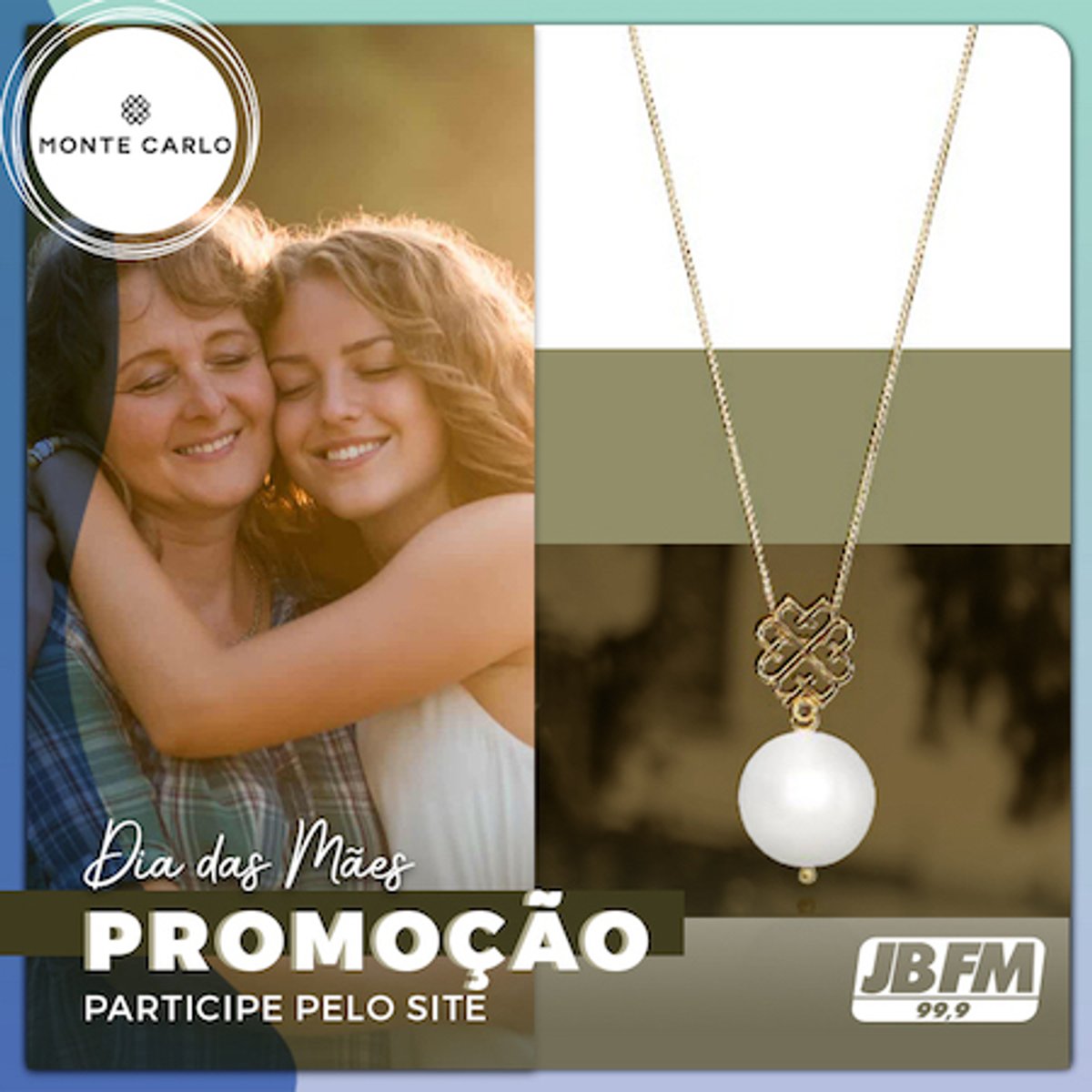 JB FM vai sortear joia de R$ 2 mil em promoção do Dia das Mães no Rio de Janeiro 