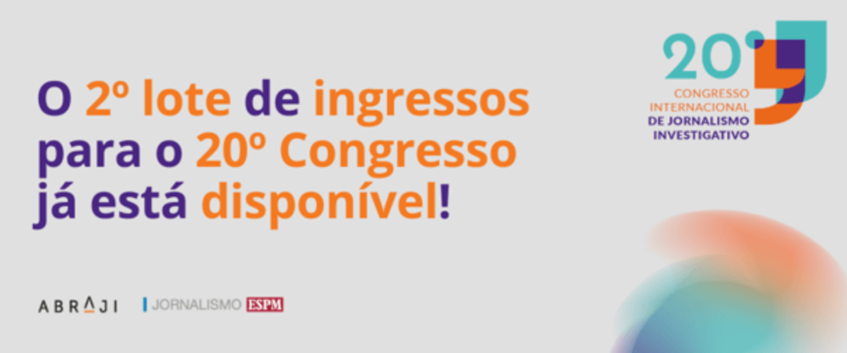 Congresso da Abraji confirma presença de nomes internacionais e destaca uso de dados em investigações