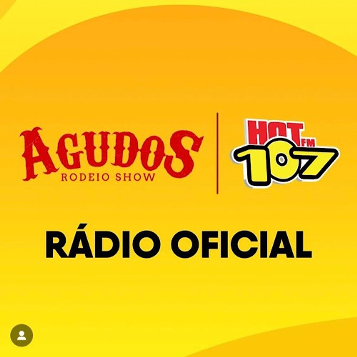 Hot 107 FM é a rádio oficial do Agudos Rodeio Show