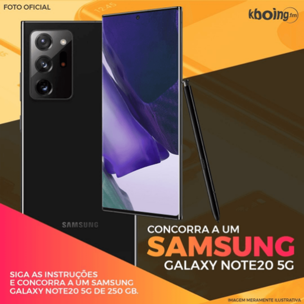 Kboing FM promove ação para sorteio de smartphone no Noroeste Paulista