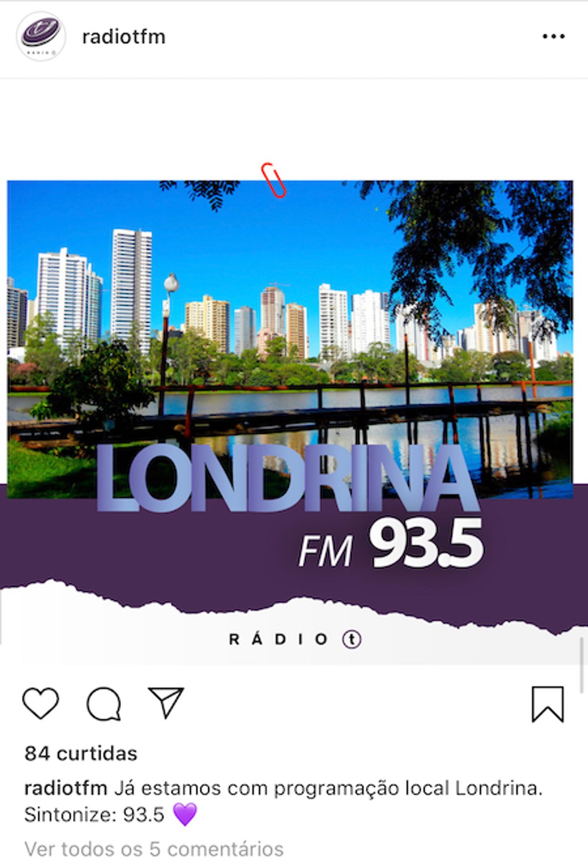 Rádio T FM estreia grade local durante as manhãs em Londrina