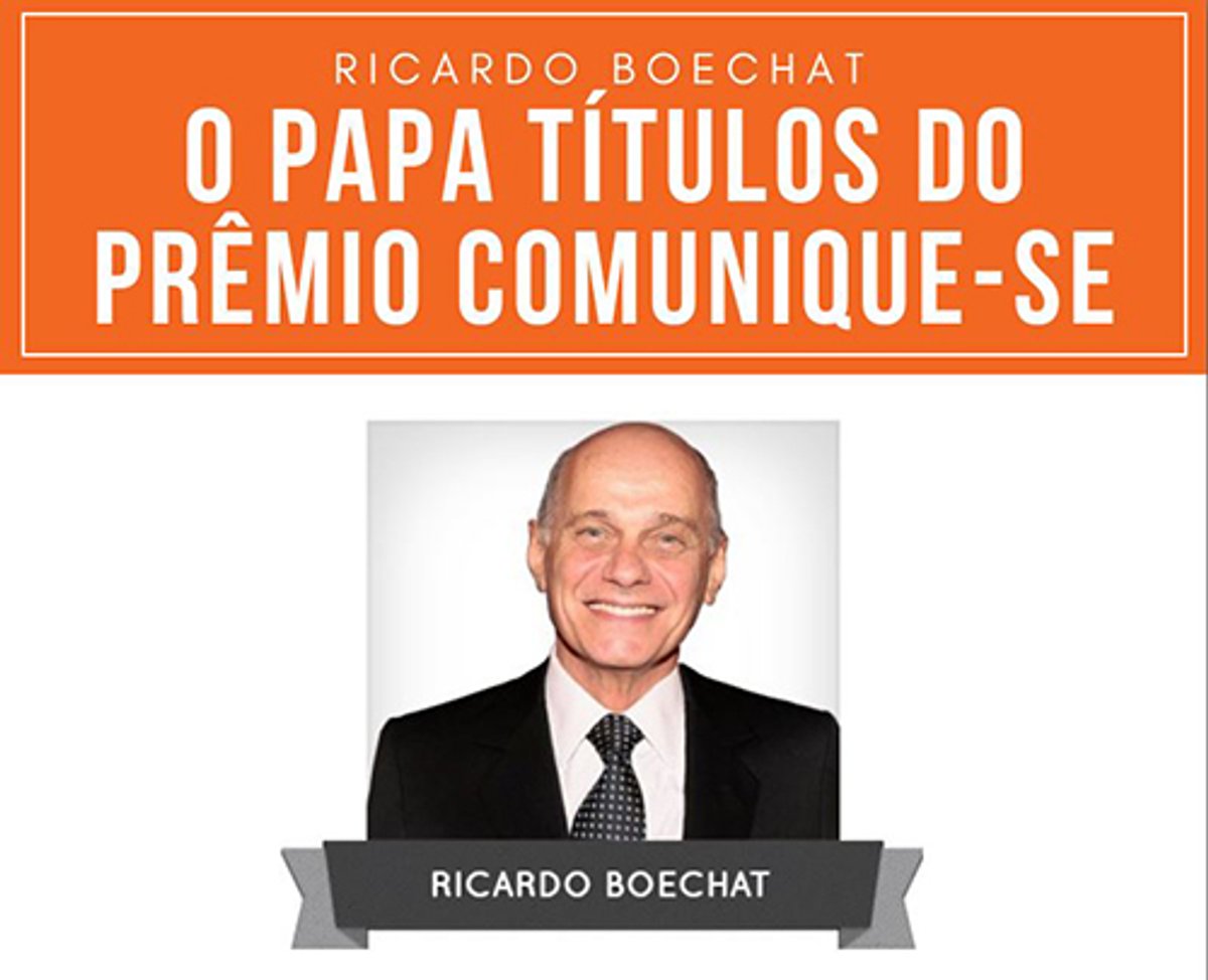 Ricardo Boechat é o grande destaque entre os vencedores do Prêmio Comunique-se 2018
