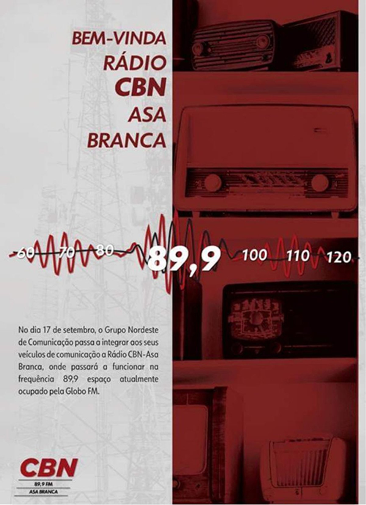 CBN inicia divulgação da estreia de afiliada em Caruaru