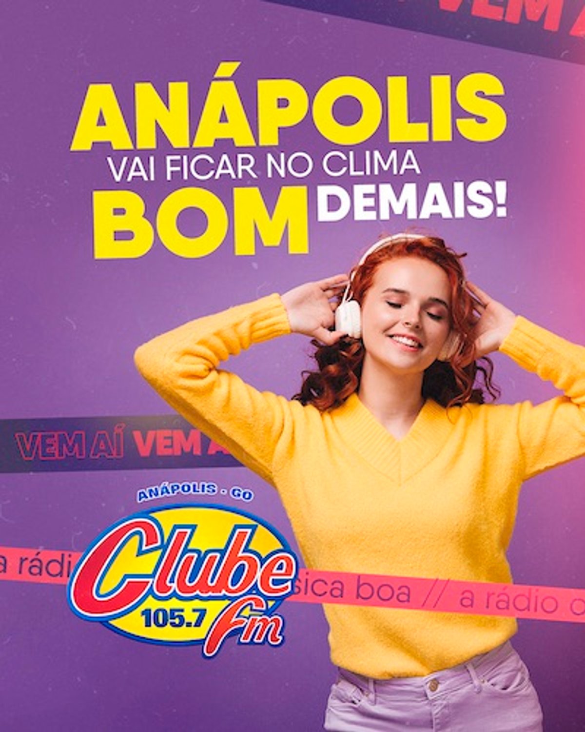 Clube FM confirma mais uma afiliada em Minas Gerais e marca expectativa em Anápolis (GO)